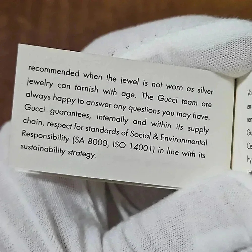 Gucci 925 Sterling Silver GG Skull Cufflinks - Picture 10 of 10